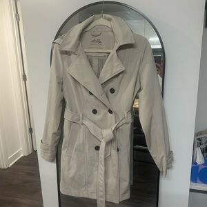 Sebby Beige Trench Coat